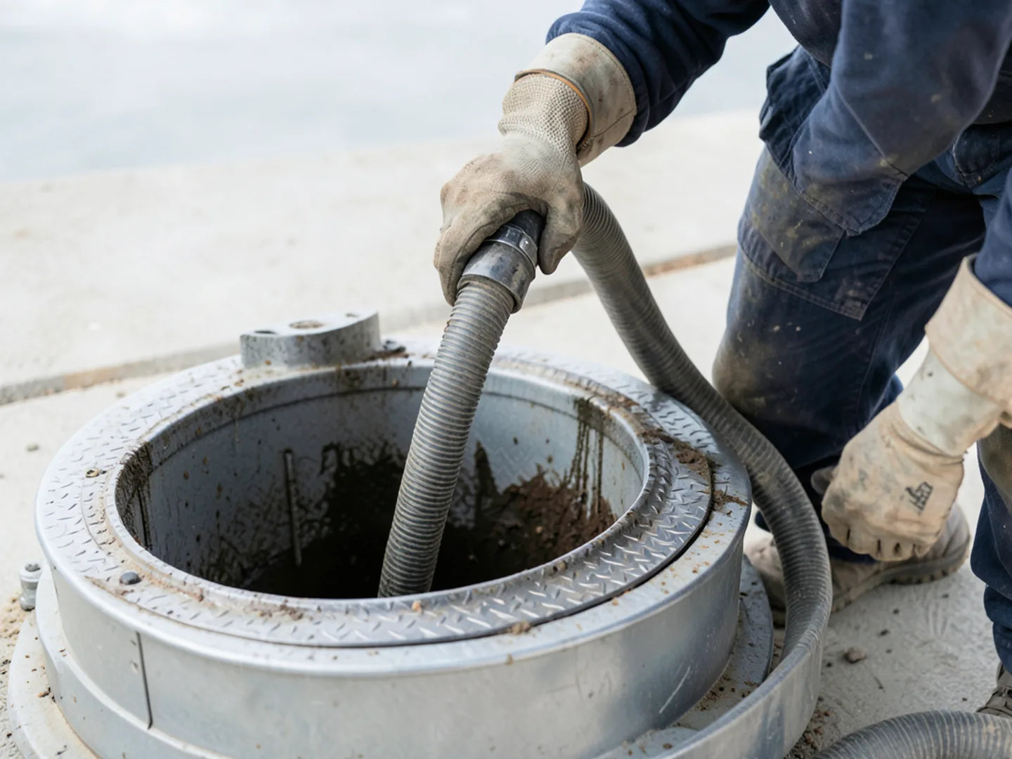 Diagnostic inspection for commercial plumbing services in San Clemente home