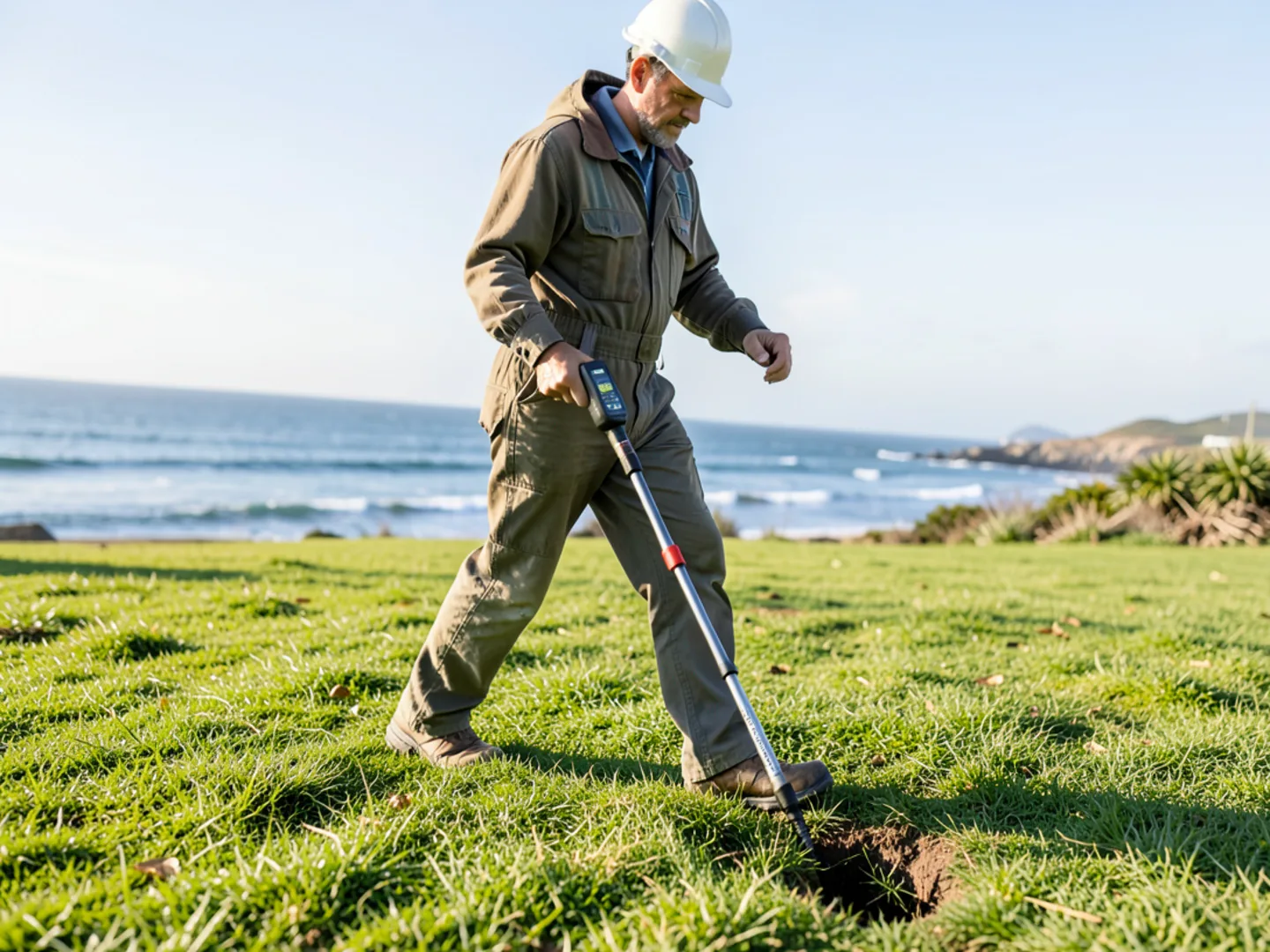 Diagnostic inspection for sewer camera inspection in San Clemente home