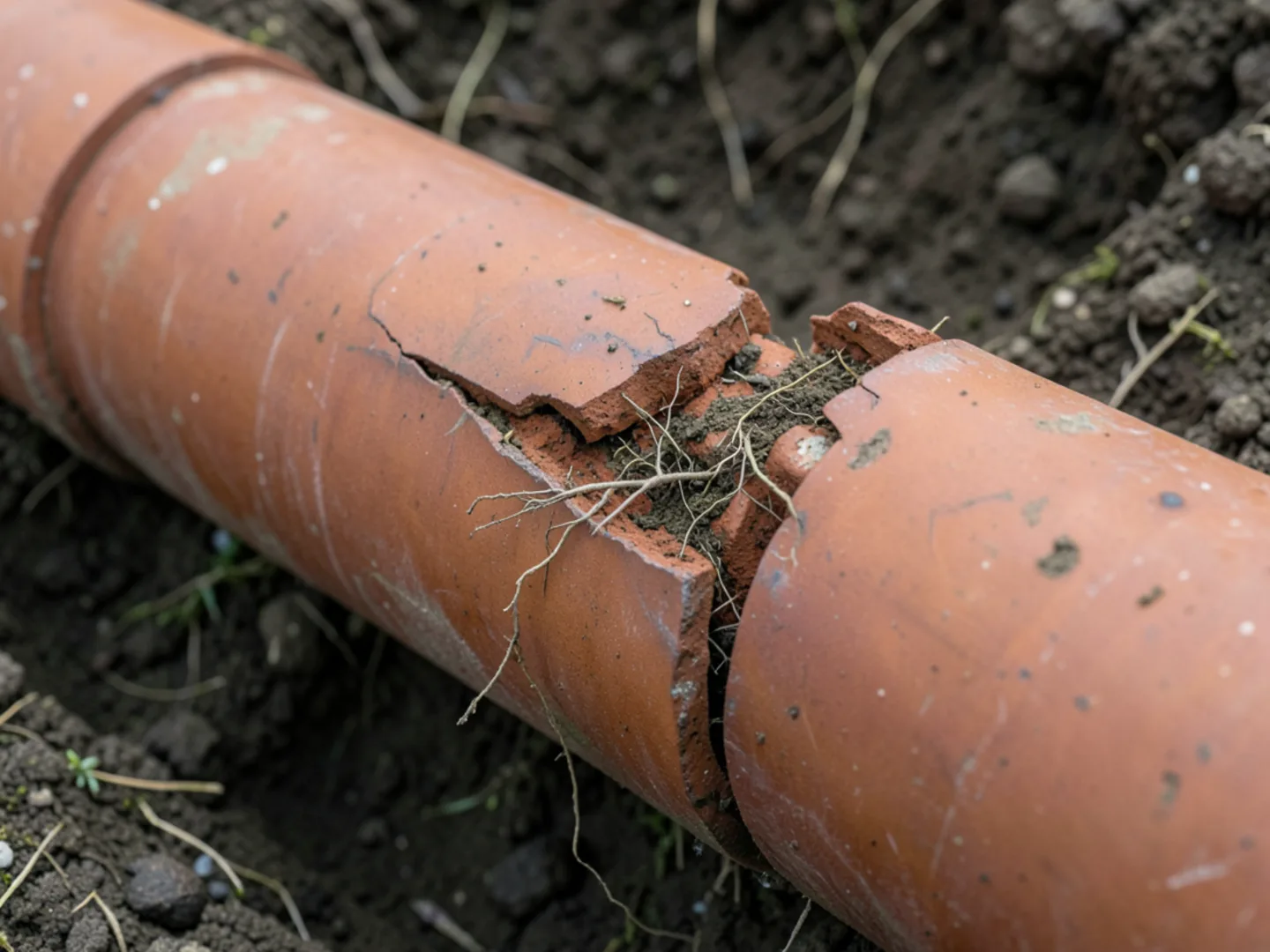 Final pressure and flow testing following sewer line repair