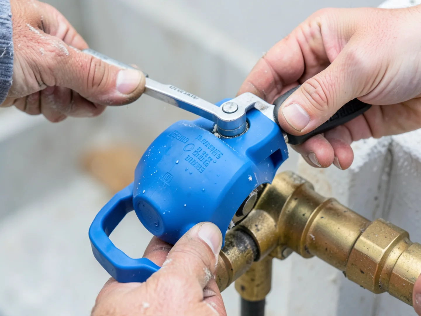 Licensed plumber performing shower & bathtub repair using code compliant materials