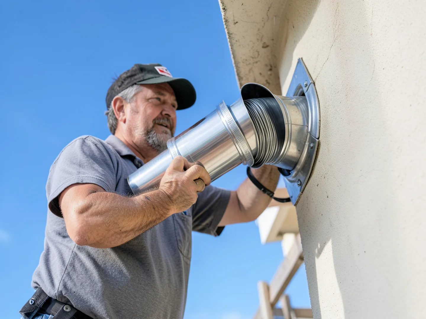 Final pressure and flow testing following tankless water heater installation